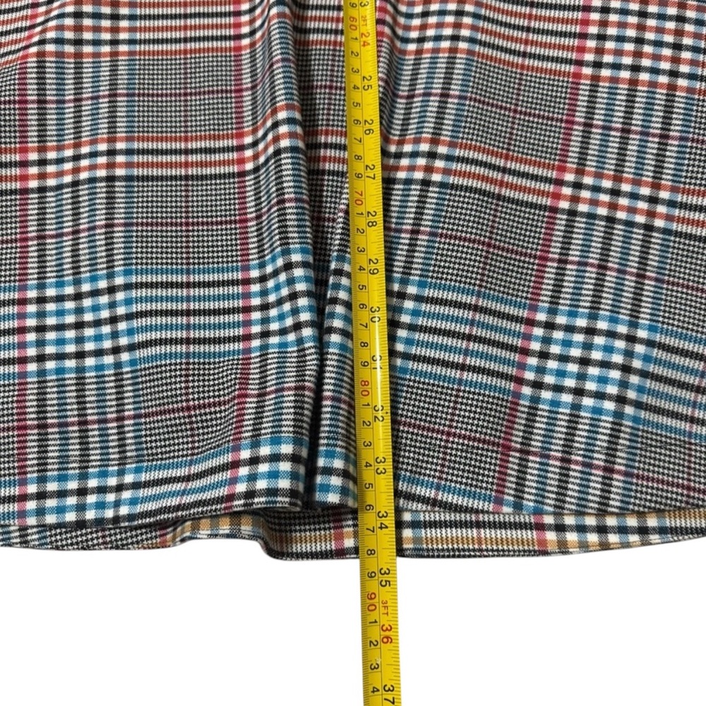 Anthropologie Moulinette Soeurs Plaid Fit & Flare Dress Women’s Size 4 - Picture 7 of 11